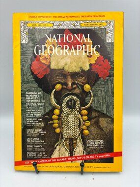 National Geographic September 1973 Vol. 144 No. 3 Magazine Exploration & Culture